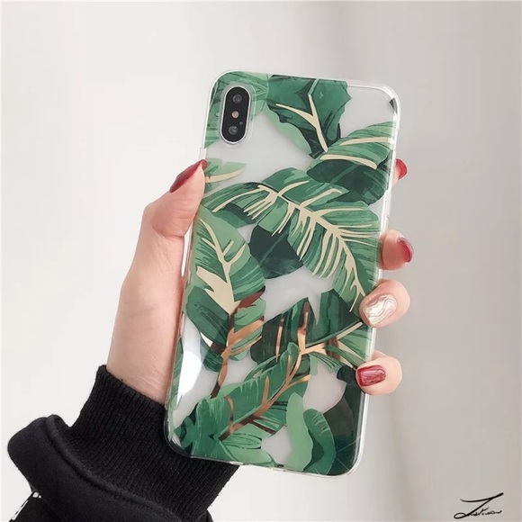 NEW iPhone 12/11/Pro/Max/XR Golden leaf case - Picture 2 of 4